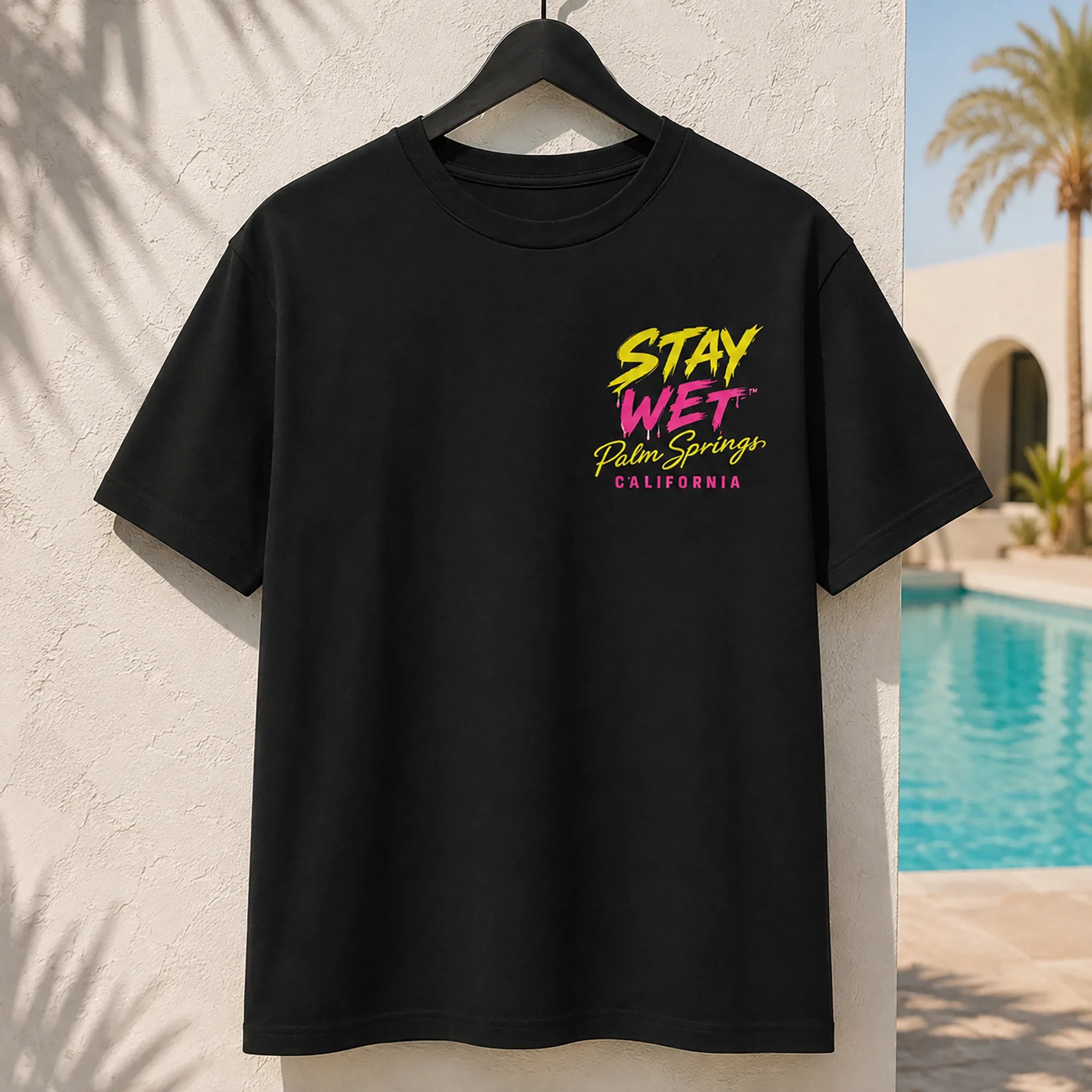 Stay Wet™ Hot Lips & Triangles – Front & Back Tee - Image 6