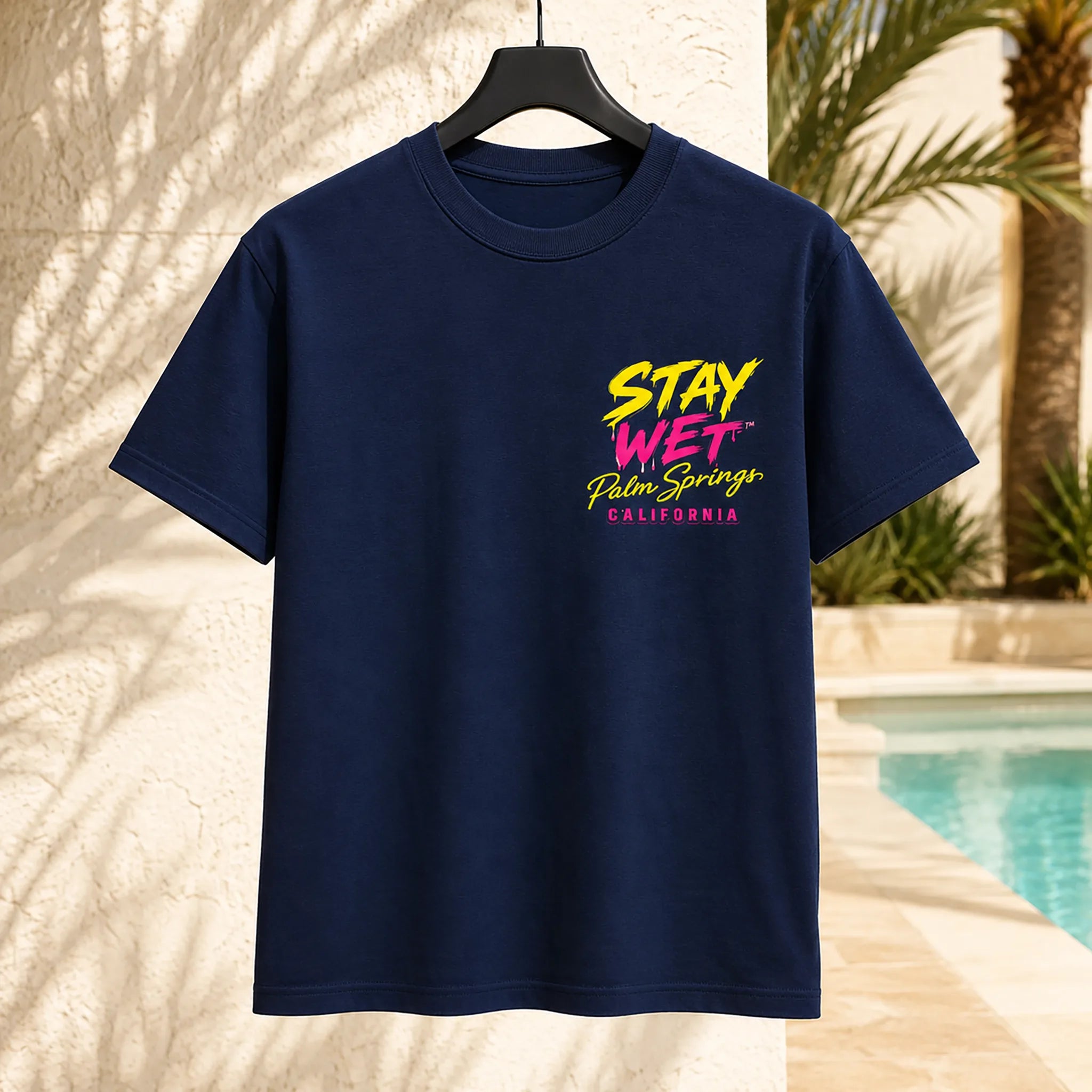 Stay Wet™ Hot Lips & Triangles – Front & Back Tee - Image 10