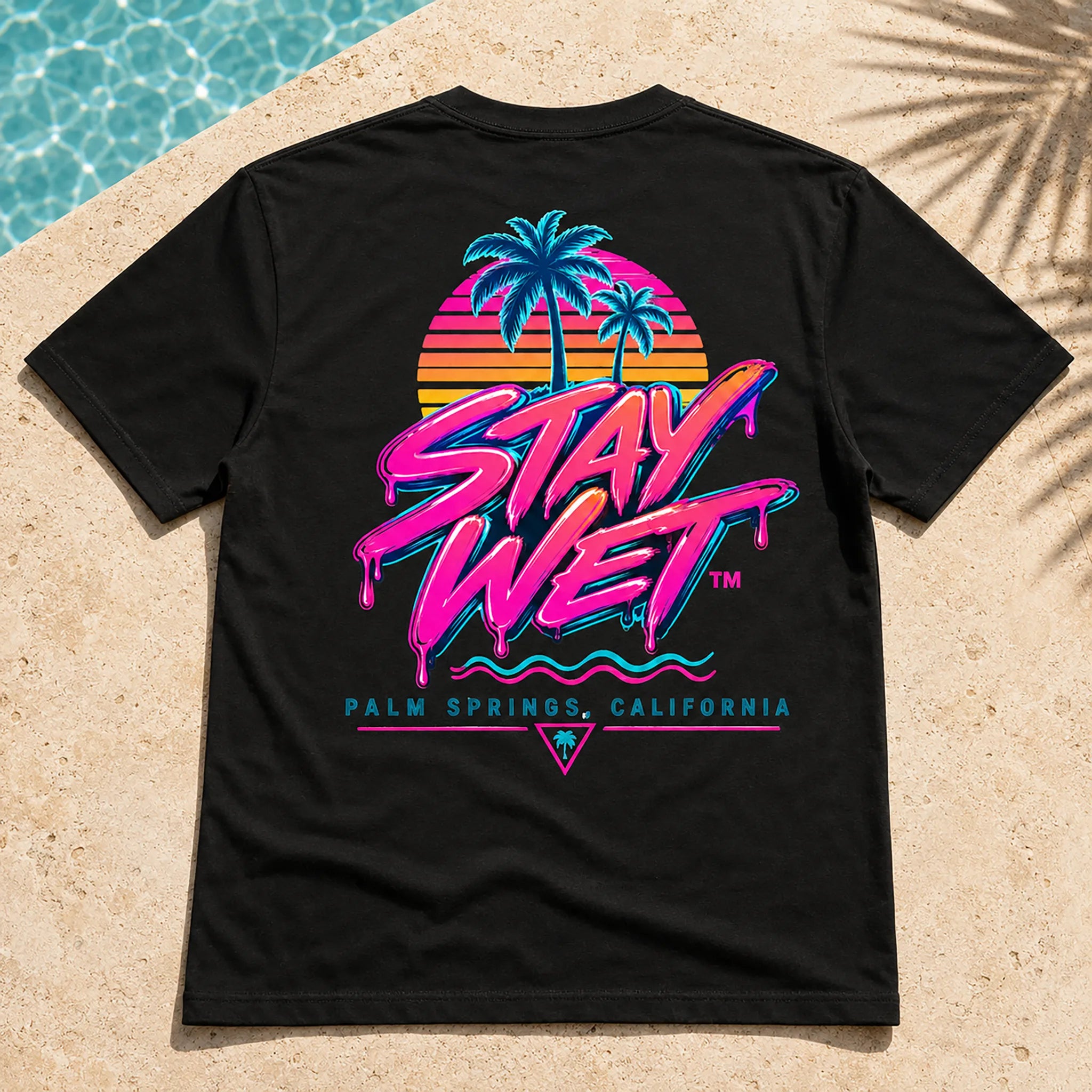 Stay Wet™ Palms – Front & Back Tee - Image 13